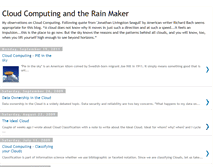 Tablet Screenshot of cloudcomputing-rainmaker.blogspot.com