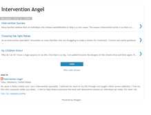 Tablet Screenshot of interventionangel.blogspot.com