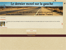 Tablet Screenshot of lederniermotelsurlagauche.blogspot.com