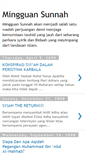 Mobile Screenshot of mingguansunnah.blogspot.com