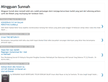 Tablet Screenshot of mingguansunnah.blogspot.com