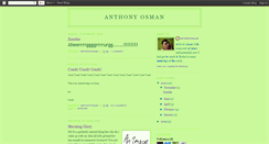 Desktop Screenshot of anthonyosman.blogspot.com