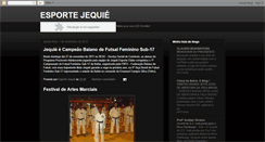 Desktop Screenshot of esportejequie.blogspot.com