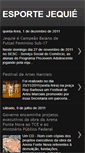 Mobile Screenshot of esportejequie.blogspot.com