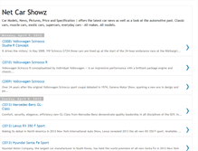 Tablet Screenshot of netcarshowz.blogspot.com