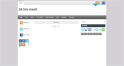 Desktop Screenshot of 24hrsmasti.blogspot.com