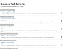 Tablet Screenshot of biologicalwebgemistry.blogspot.com