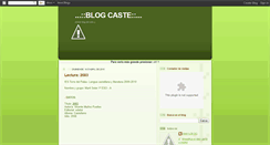 Desktop Screenshot of casteglog.blogspot.com