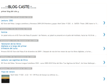 Tablet Screenshot of casteglog.blogspot.com