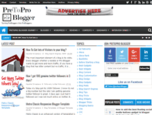 Tablet Screenshot of pretoproblogger.blogspot.com