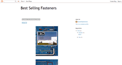 Desktop Screenshot of bestsellingfasteners.blogspot.com