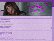 Tablet Screenshot of kikisleal.blogspot.com