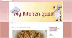 Desktop Screenshot of mykitchenquest.blogspot.com