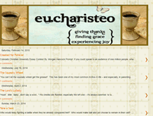 Tablet Screenshot of eucharisteoliving.blogspot.com