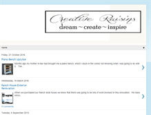 Tablet Screenshot of creativeraisins.blogspot.com
