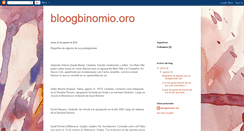 Desktop Screenshot of musikelbinomiodeoro.blogspot.com