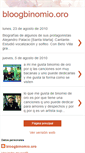 Mobile Screenshot of musikelbinomiodeoro.blogspot.com