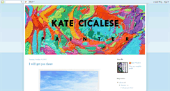 Desktop Screenshot of katecicalese.blogspot.com