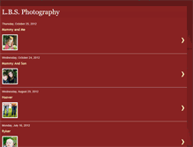 Tablet Screenshot of lindsaybstrackphotography.blogspot.com