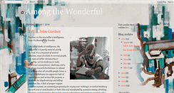 Desktop Screenshot of amongthewonderful.blogspot.com