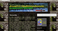 Desktop Screenshot of medioambientedomeykano.blogspot.com