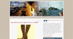 Desktop Screenshot of caminhandonagracaitanhaem.blogspot.com