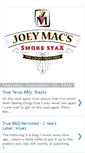 Mobile Screenshot of joeymacbbq.blogspot.com