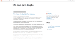 Desktop Screenshot of life-love-pain-laughs.blogspot.com