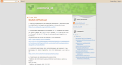 Desktop Screenshot of ludopatiaeducacionsocial.blogspot.com