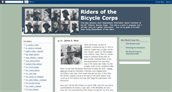 Desktop Screenshot of bicyclecorpsriders.blogspot.com