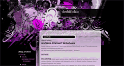 Desktop Screenshot of deshiilolalo.blogspot.com