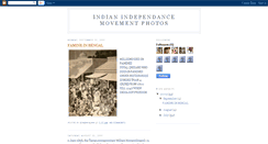 Desktop Screenshot of indianindependancemovementphotos.blogspot.com