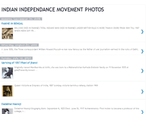 Tablet Screenshot of indianindependancemovementphotos.blogspot.com