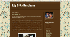 Desktop Screenshot of burcham.blogspot.com
