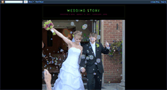 Desktop Screenshot of christineandgregswedding.blogspot.com