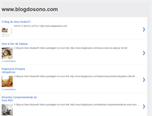 Tablet Screenshot of blogspotdosono.blogspot.com