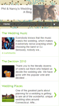 Mobile Screenshot of philandnancyswedding.blogspot.com