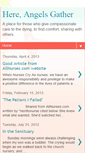 Mobile Screenshot of hereangelsgather.blogspot.com