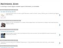 Tablet Screenshot of movimientojoven2010.blogspot.com