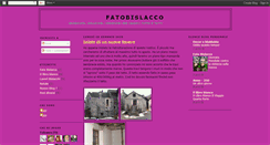 Desktop Screenshot of fatobislacco.blogspot.com
