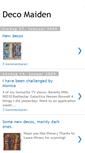 Mobile Screenshot of decomaiden.blogspot.com