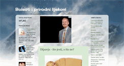 Desktop Screenshot of bolest-lijek.blogspot.com