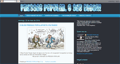 Desktop Screenshot of pressaopopular.blogspot.com