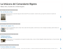 Tablet Screenshot of comandantebigotes.blogspot.com