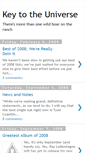 Mobile Screenshot of keytotheuniverse.blogspot.com