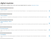 Tablet Screenshot of digitalmuso.blogspot.com