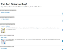 Tablet Screenshot of fort-mcmurray-local-websites.blogspot.com