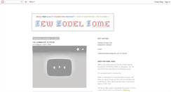 Desktop Screenshot of newmodelhome.blogspot.com