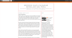 Desktop Screenshot of falsafahminda.blogspot.com