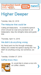 Mobile Screenshot of higherdeeper.blogspot.com